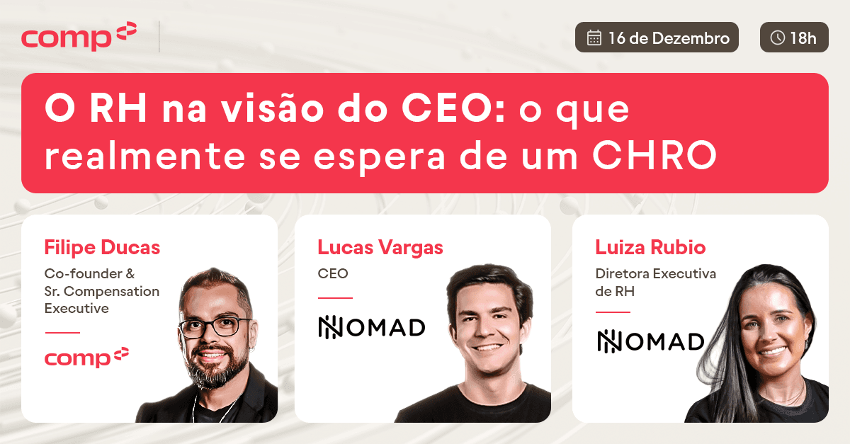 RH na visão do CEO: o que realmente se espera de um CHRO